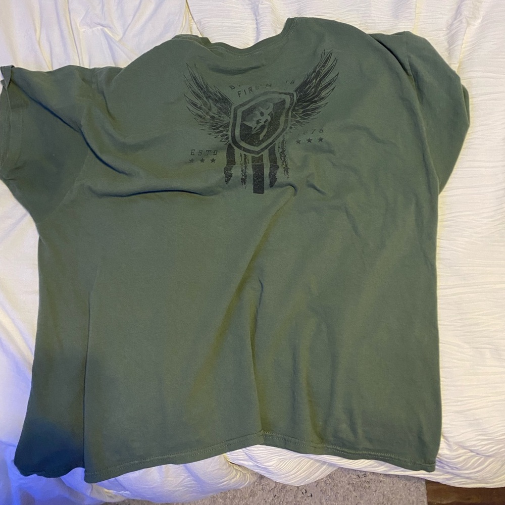 Green Browning shirt